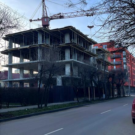 Ход строительства ул. Славы Стецько, 8, Дом, декабрь 2025