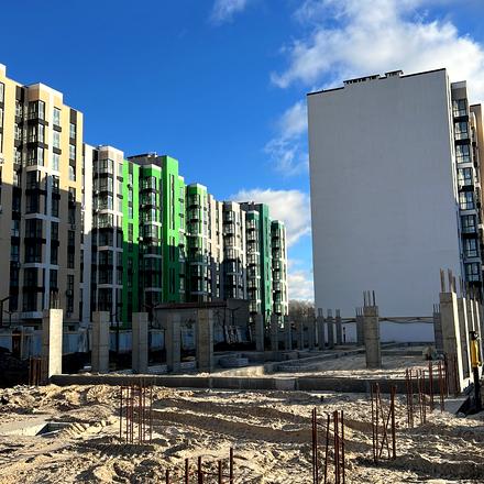 Хід будівництва ЖК Рідний Дім, 5 будинок, грудень 2025