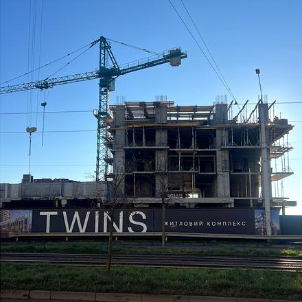 Ход строительства ЖК TWINS, 2 дом, декабрь 2025