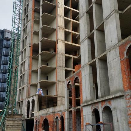 Хід будівництва ЖК Uzh Towers, 2 будинок, грудень 2025