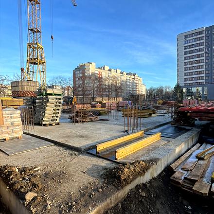 Ход строительства ЖК Гармония, 1 дом, декабрь 2025
