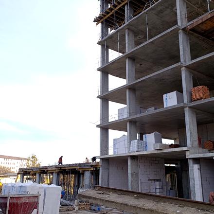 Ход строительства ЖК BIG BEN, Дом А3, декабрь 2025