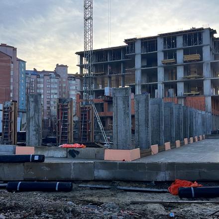 Ход строительства ЖК Гармония, 4 дом, декабрь 2025