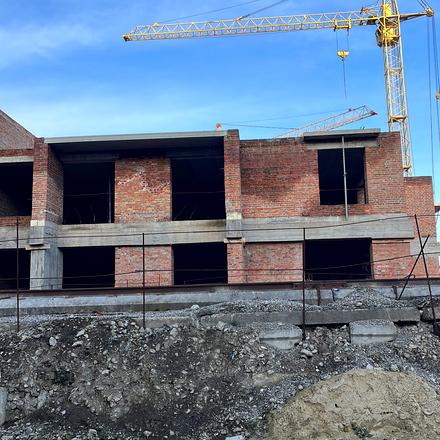 Ход строительства Жилой район Княгинин, 33 дом, декабрь 2025