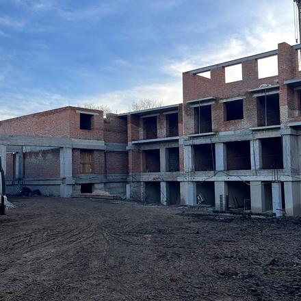 Ход строительства Жилой район Княгинин, 33 дом, декабрь 2025