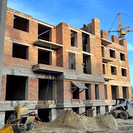 Ход строительства Жилой район Княгинин, 31 дом, декабрь 2025