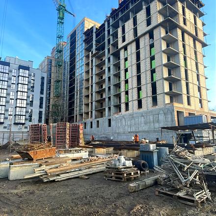 Хід будівництва БФК  Prime Tower, 2 будинок, грудень 2025