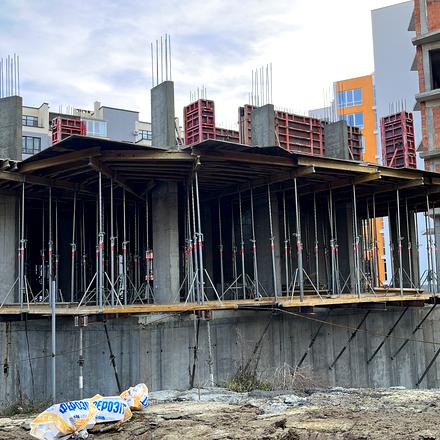Хід будівництва ЖК Holosko Residents, 2 будинок, грудень 2025
