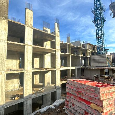 Хід будівництва ЖК Фруктова Алея, 5 будинок, грудень 2025