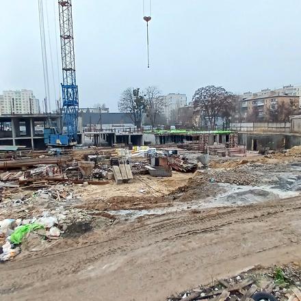 Хід будівництва ЖК Wellspring, 2 будинок (секції 8-9), грудень 2025