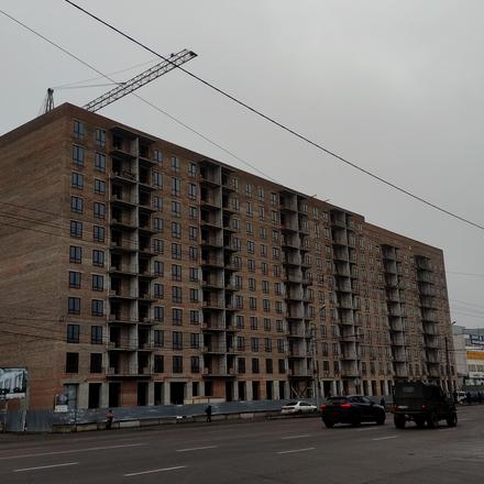 Ход строительства ЖК City Park, 1 дом (секции 1-3), декабрь 2025