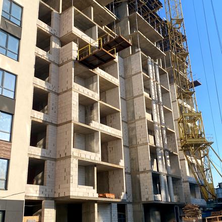 Хід будівництва ЖК Edem Перлина Проскурова-4, 2 будинок, грудень 2025