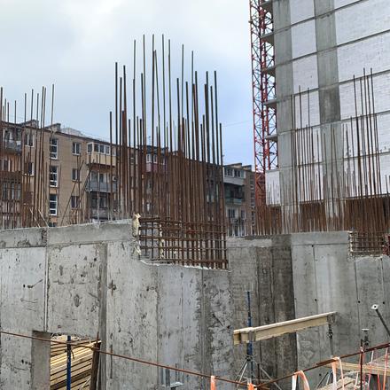 Ход строительства ЖК Кимолос, 2 дом (секція Б), декабрь 2025