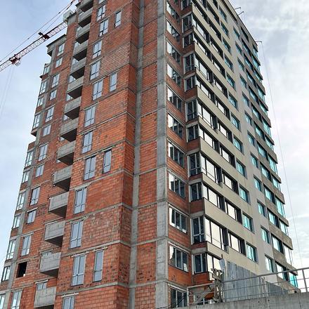 Ход строительства ЖК Strim Towers, 2 дом, декабрь 2025