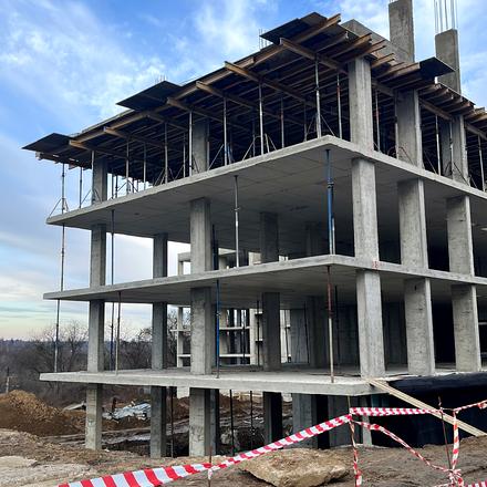 Хід будівництва ЖК Family House, 1 будинок, грудень 2025