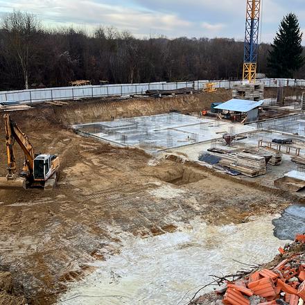 Ход строительства ЖК SOUL PARK, 2 дом (секции В1-В4), декабрь 2025