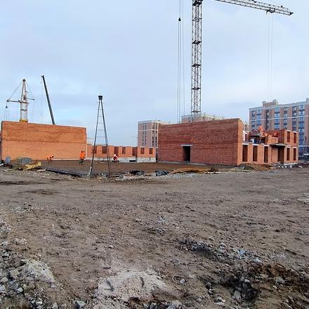 Ход строительства ЖК Park Residence, 3 дом, декабрь 2025