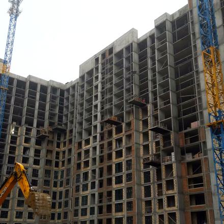 Ход строительства ЖК SKY AVENUE, 3 дом, декабрь 2025