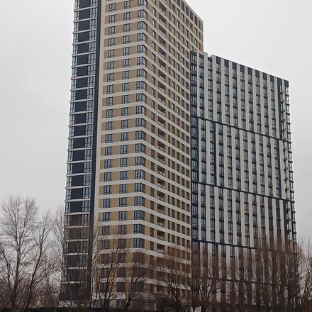 Ход строительства ЖК H2O, 1 дом, декабрь 2025