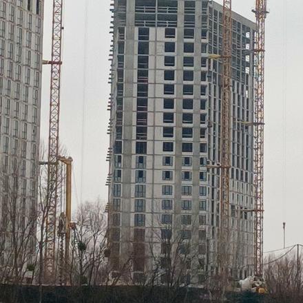 Ход строительства ЖК H2O, 3 дом, декабрь 2025