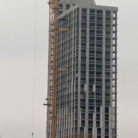 Ход строительства ЖК H2O, 4 дом, декабрь 2025