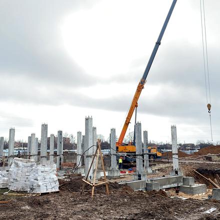 Хід будівництва ЖК Пелюстковий, 5 будинок, грудень 2025