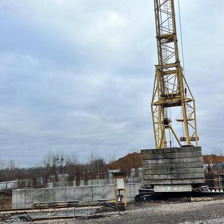 Хід будівництва вул. Гетьмана Мазепи, Будинок, грудень 2025