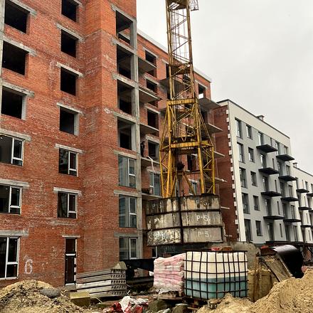 Ход строительства ЖК Містечко Південне, 6 дом, декабрь 2025
