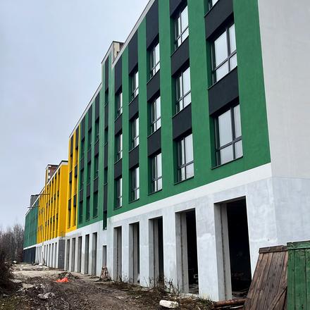 Хід будівництва ЖК Акварель, 4 будинок, грудень 2025