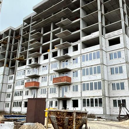 Ход строительства ул. Свободы, 1, 2, 2 дом, декабрь 2025