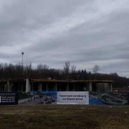 Хід будівництва ЖК CONTINENT RIVER PARK, 1 будинок, грудень 2025