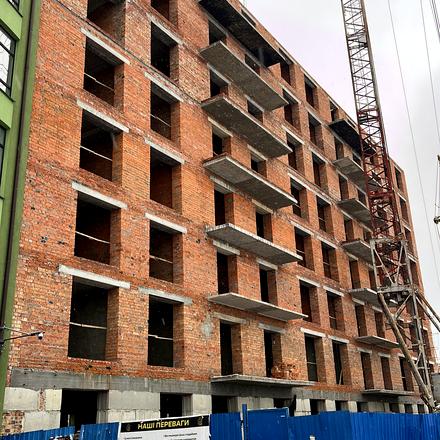 Хід будівництва ЖК Family House, 1 будинок, грудень 2025