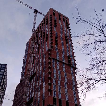 Хід будівництва ЖК Greenville Park, 2 будинок, грудень 2025