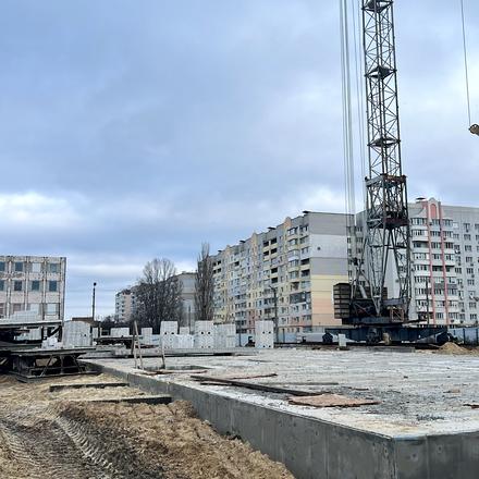 Ход строительства ЖК Олимп Модерн, 3 дом, декабрь 2025