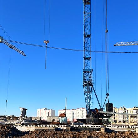 Ход строительства Микрорайон Академический, 3 очередь (дом 9), декабрь 2025