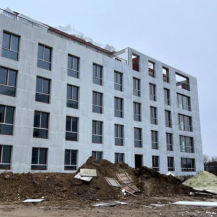 Хід будівництва ЖК На Спортивній, Будинок Е, грудень 2025