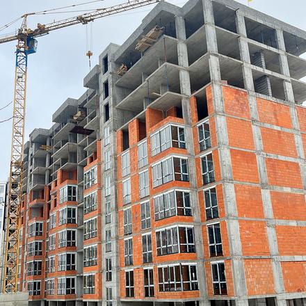 Хід будівництва ЖК Затишний Дім, 5 будинок, грудень 2025