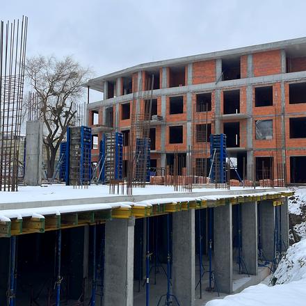 Ход строительства ЖК Eco City Park, 2 дом, декабрь 2025