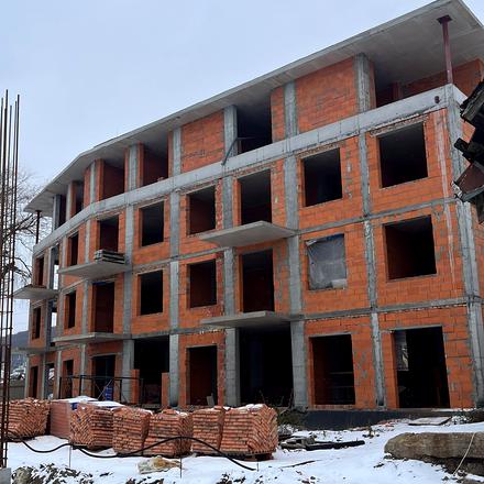 Ход строительства ЖК Eco City Park, 1 дом, декабрь 2025