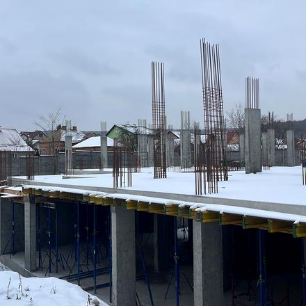 Ход строительства ЖК Eco City Park, 2 дом, декабрь 2025