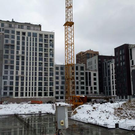 Хід будівництва ЖК Файна Таун, 043 будинок, грудень 2025