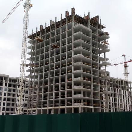 Хід будівництва ЖК Файна Таун, будинок 02401-02403, грудень 2025