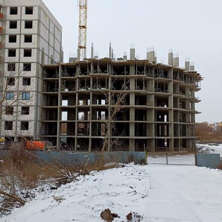 Ход строительства ул. Трудовая, 6д, 3 дом, январь 2026