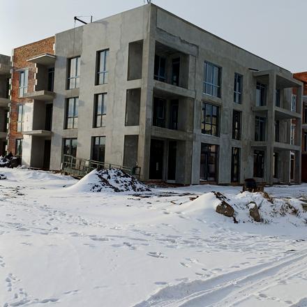 Ход строительства Массив SMART & GREEN, 2 дом (секция 3), январь 2026