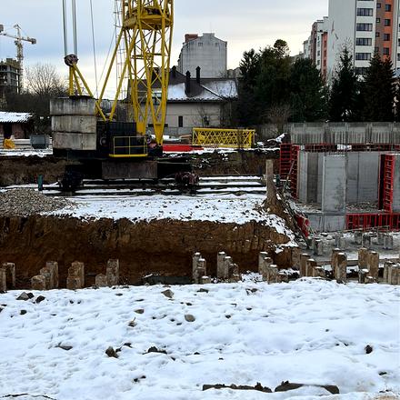 Ход строительства ЖК Lake Park, Дом, январь 2026