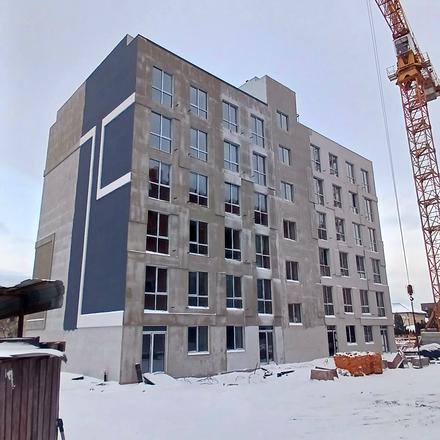 Хід будівництва ЖК Рідний-3, 7 будинок, січень 2026