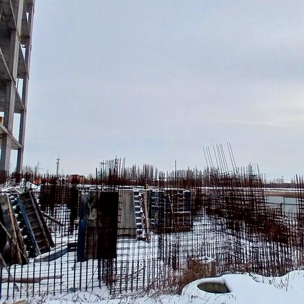 Хід будівництва ЖК Pionerskiy 2, 2 будинок (секції 1, 4, 11, 12), січень 2026