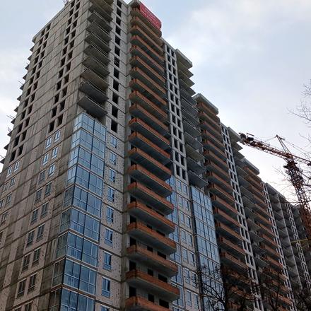 Ход строительства ЖК 4 сезона, 4 дом, январь 2026