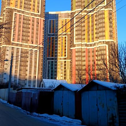 Ход строительства ЖК Абрикосовый, 1-3 дома, январь 2026