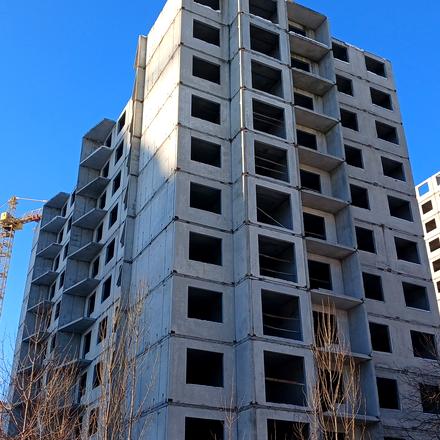 Ход строительства ЖК Эврика, 25 дом, январь 2026